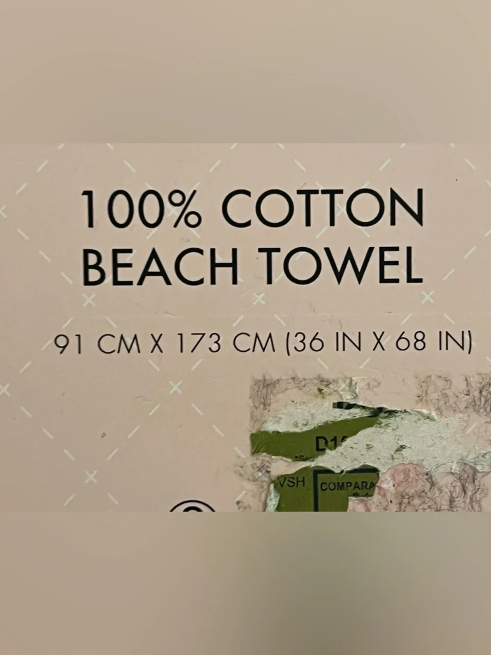 Betsey Johnson Tie-Dye Beach Towel